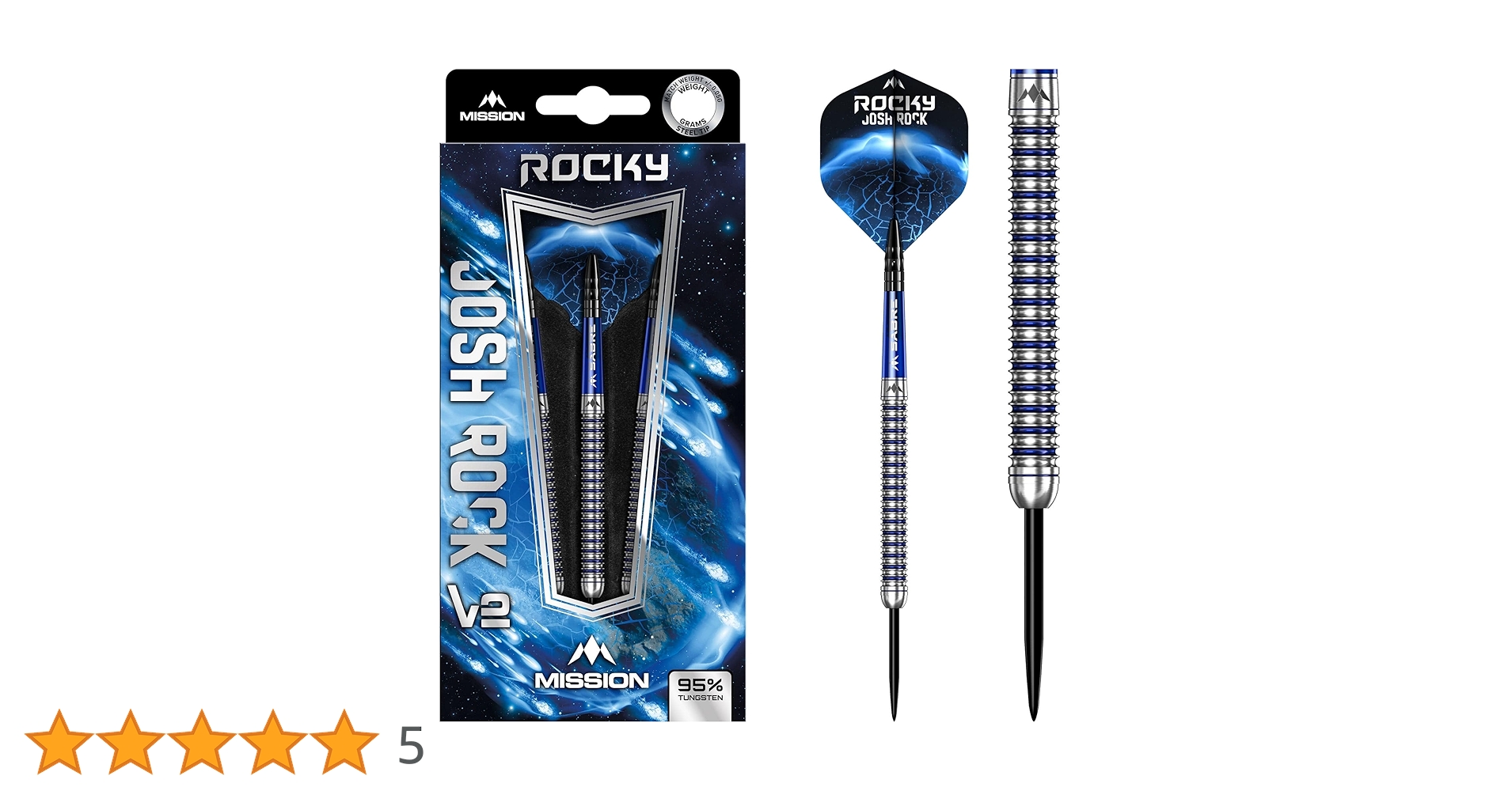 ダーツ MISSION DARTS Josh Rock V2 2BA 18g ダーツ MISSION DARTS Josh Rock V2 2BA 18g Mission Josh Rock